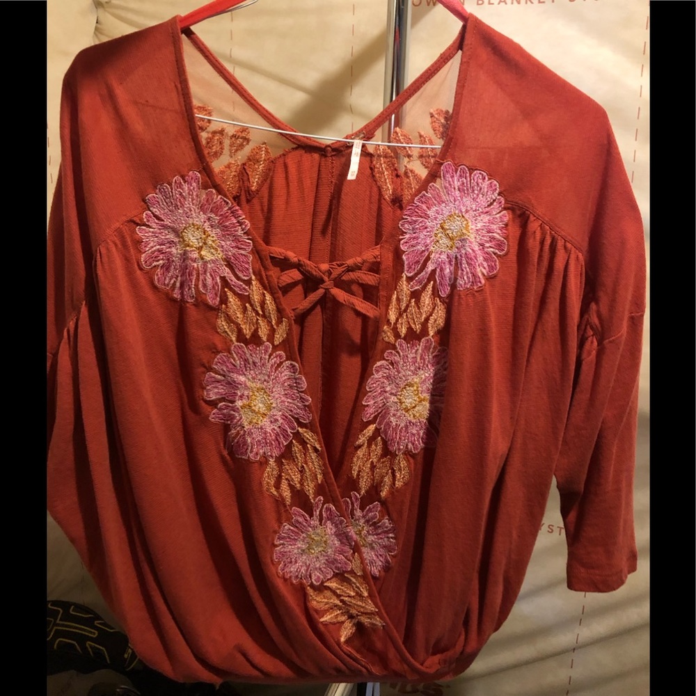 Women's free people blouse extra small